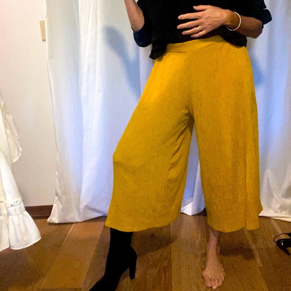 golden culottes